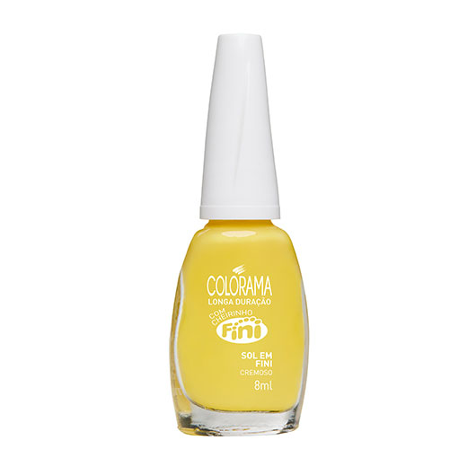 Imagem Esmalte Sol em Fini | Packshot | Coleção Fini | Colorama
