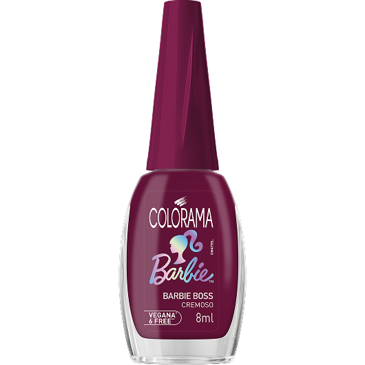 Imagem Esmalte Barbie Boss | Packshot | Barbie | Colorama