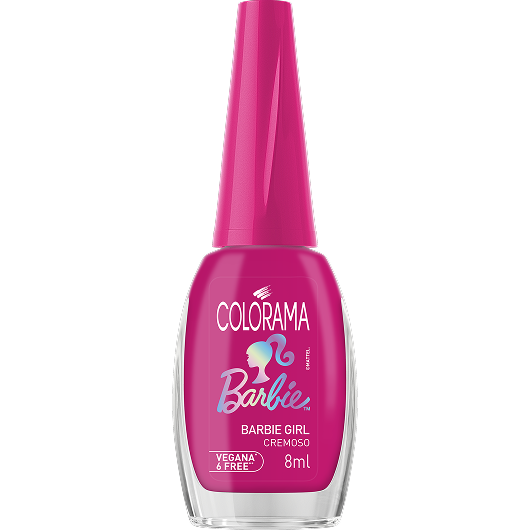 Imagem Esmalte Barbie Girl | Packshot | Barbie | Colorama