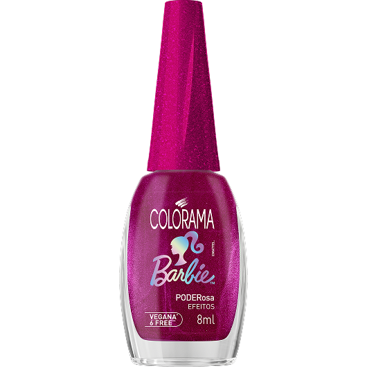 Imagem Esmalte Poderosa | Packshot | Barbie | Colorama