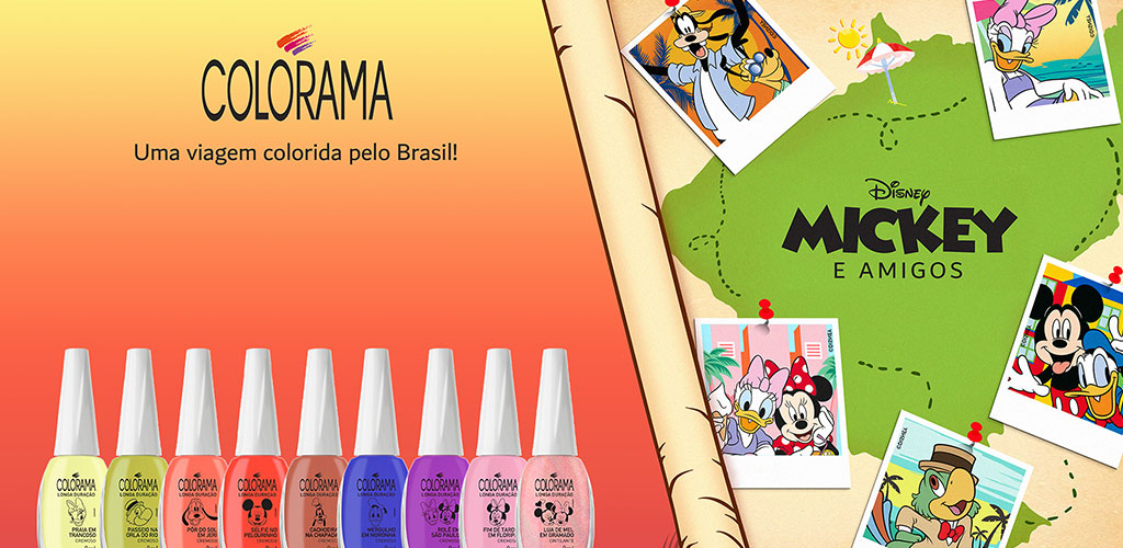 Colorama - Esmaltes, finalizadores e tratamentos para unhas