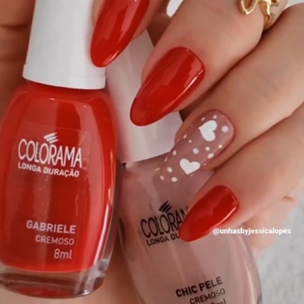 Invista no clássico esmalte vermelho