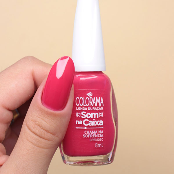 Viva Magenta: conheça o esmalte Chama na Sofrência | Colorama