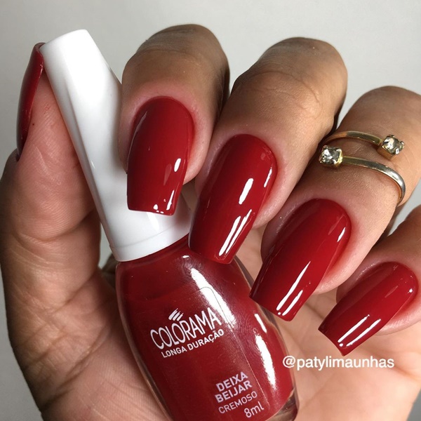 Unhas quadrada