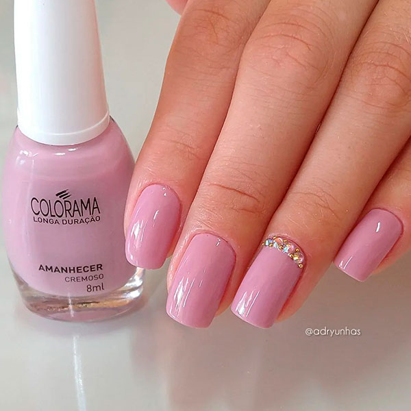 Unhas claras: veja inspirações de unhas rosa claro | Colorama