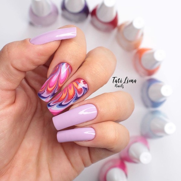 Inspirações de unhas kidcore