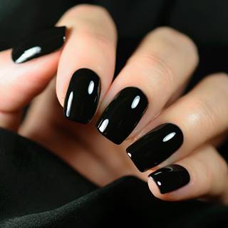 Unhas pretas veja dica para decorá las