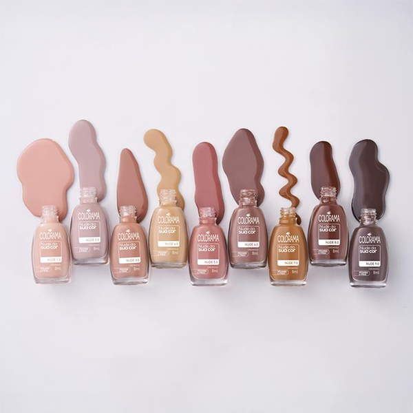 Coleção de esmaltes - Nude da sua Cor