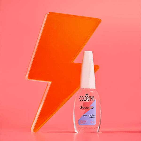  Imagem do esmalte secante turbo