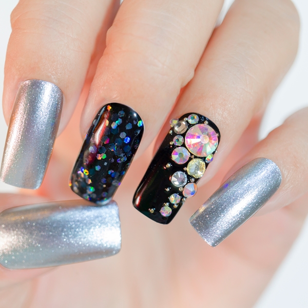 Unhas Postiças decoradas: pedrarias
