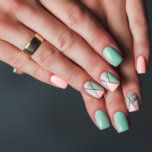Unhas decoradas simples