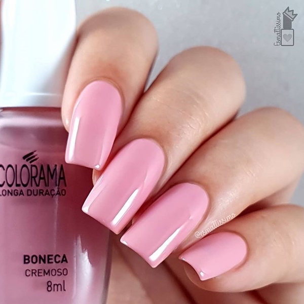 Esmalte rosa claro