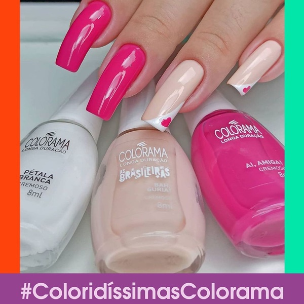 Como combinar o esmalte branco?