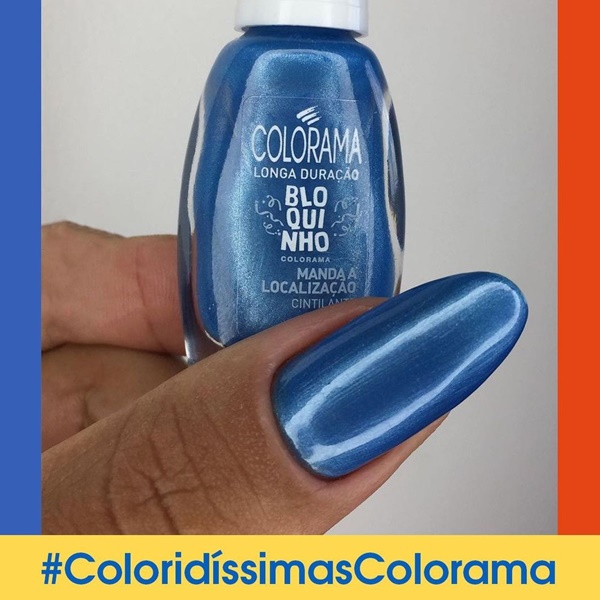 Esmaltes de cores cintilantes