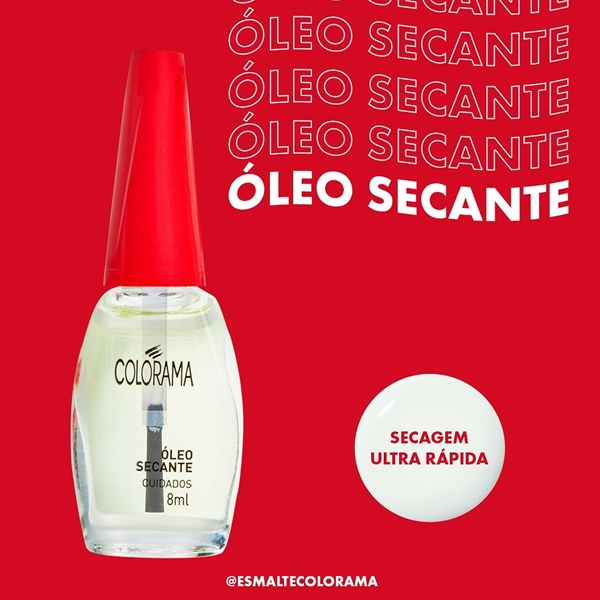 Benefícios do óleo secante