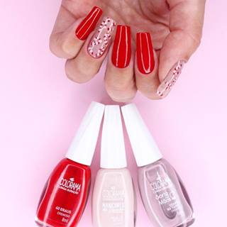 5 ideias de unhas decoradas vermelhas para o natal
