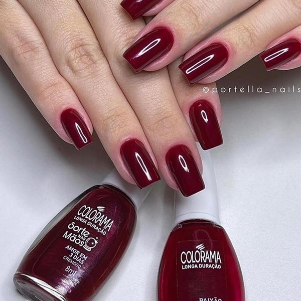 Decoração de unha inspiradas no signo de escorpião