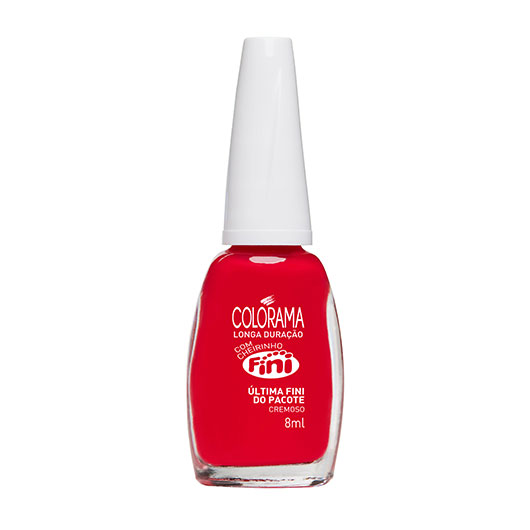 Imagem Esmalte Última Fini do pacote | Packshot | Coleção Fini | Colorama