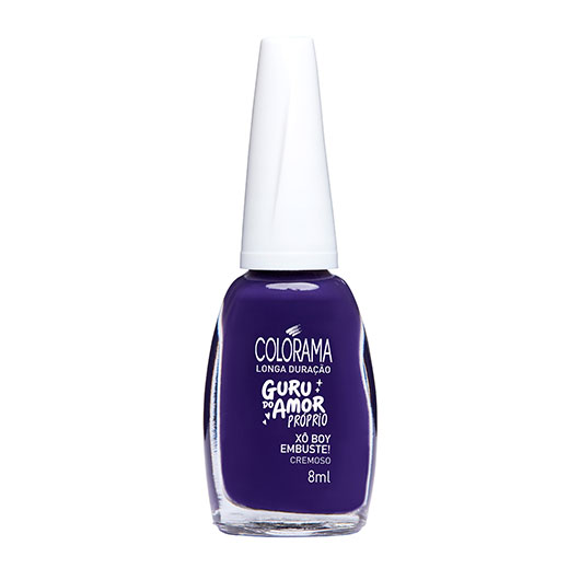 Imagem Esmalte Xô Boy Embuste | Packshot | Guru do Amor Próprio | Colorama
