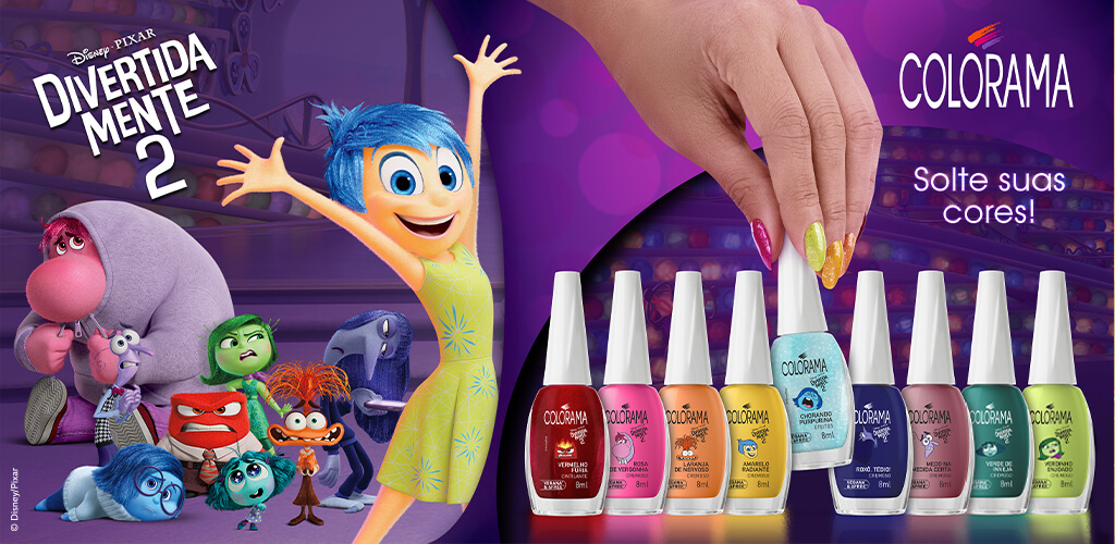 Colorama - Esmaltes, finalizadores e tratamentos para unhas