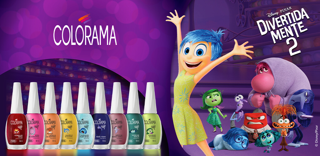 Divertidamente 2: nova coleção de esmaltes Colorama