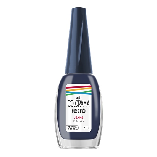 Imagem Esmalte Jeans | Packshot | Retrô | Colorama