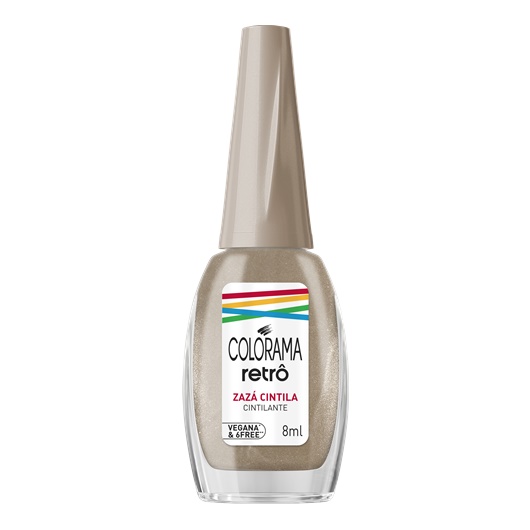 Imagem Esmalte Zaza Cintilante | Packshot | Retrô | Colorama