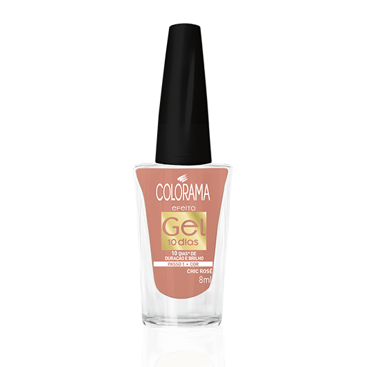 Esmalte Colorama Gel Chic Rose