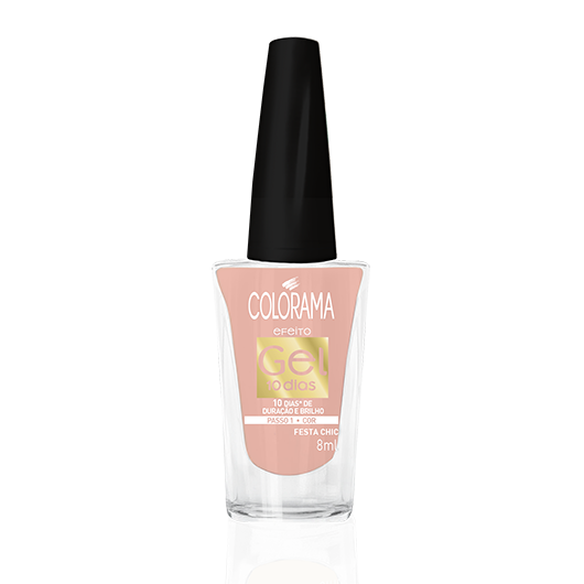 Esmalte Colorama Gel Festa Chic