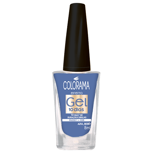 Esmalte Colorama Efeito Gel Azul, Bebê!