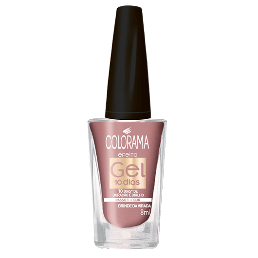 Esmalte Colorama Efeito Gel Brinde da Virada