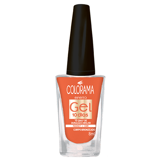 Esmalte Colorama Efeito Gel Corpo Bronzeado