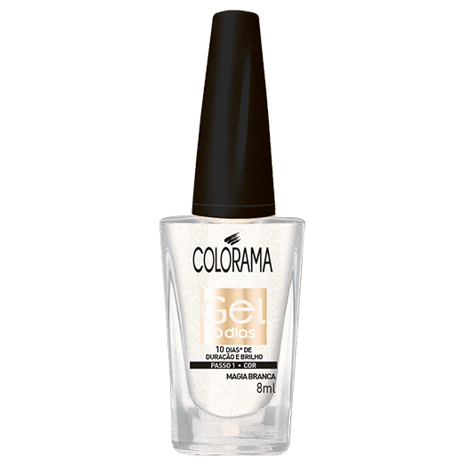Esmalte Colorama Efeito Gel Magia Branca