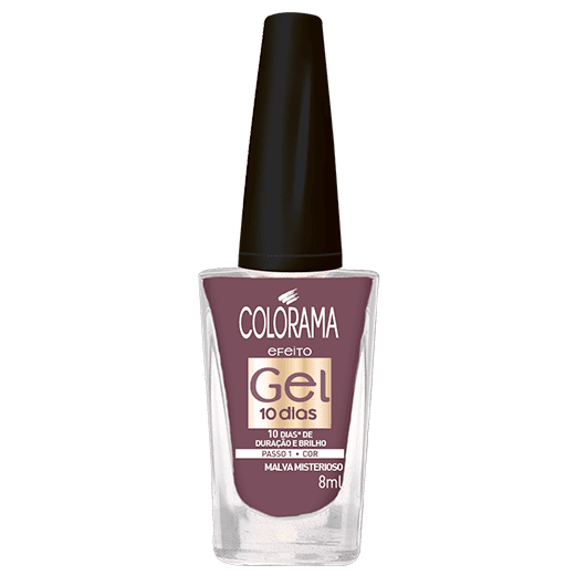 Esmalte Colorama Efeito Gel Malva Misterioso