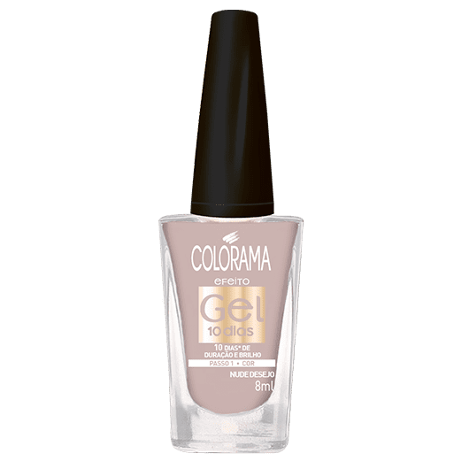 Esmalte Colorama Efeito Gel Nude Desejo