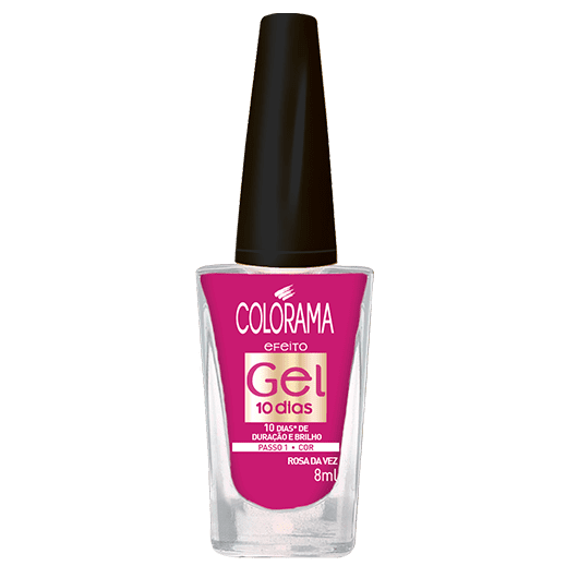 Esmalte Colorama Efeito Gel Rosa Da Vez