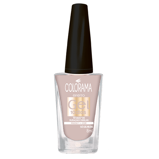 Esmalte Colorama Efeito Gel Só Da Nude