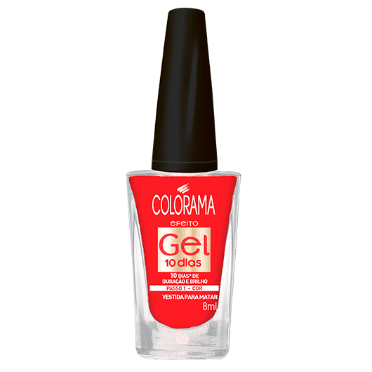 Esmalte Colorama Efeito Gel Vestida Pra Matar