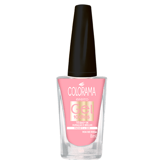 Esmalte Colorama Efeito Gel Vou de Rosa